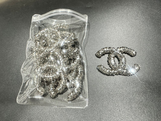 Couture Rhinestone Embellishment Patches(10 pieces per pack)J00955-Q