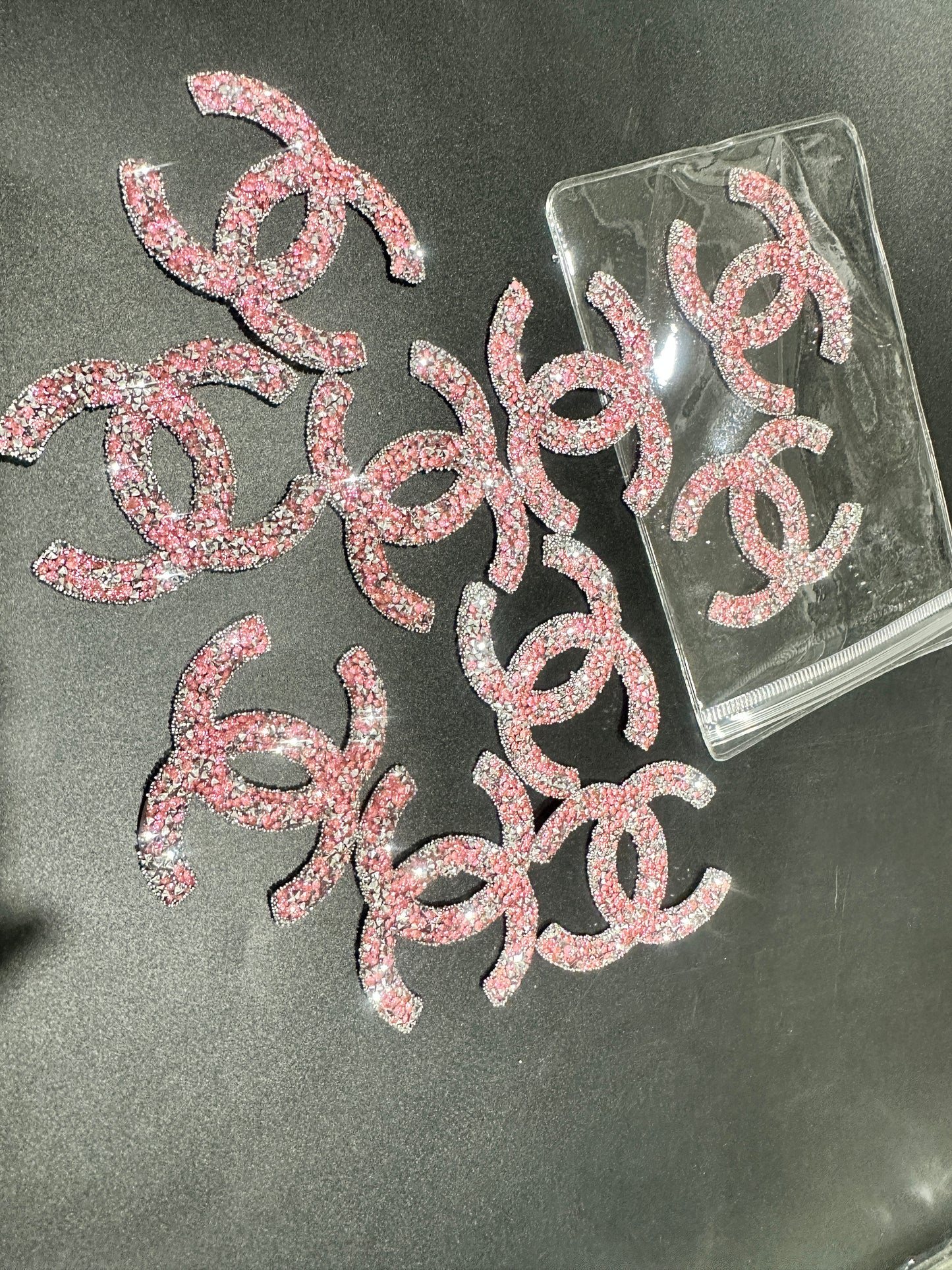 Couture Rhinestone Embellishment Patches(10 pieces per pack)J00951-Q