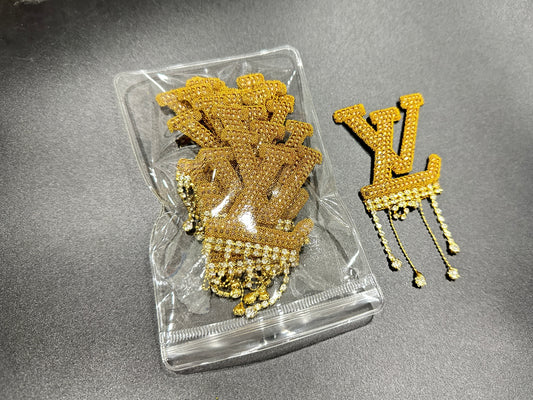 Couture Rhinestone Embellishment Patches(10 pieces per pack)J00051-Q