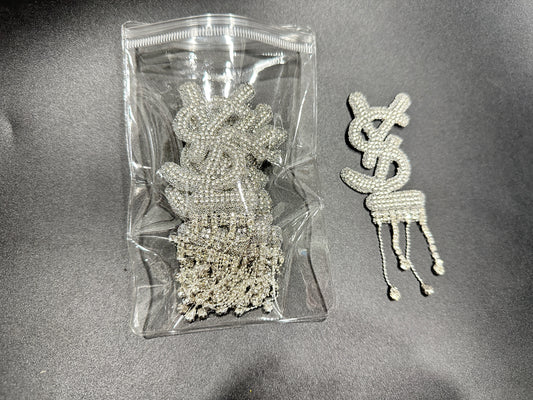 Couture Rhinestone Embellishment Patches(10 pieces per pack)