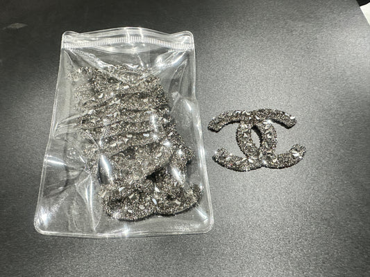 Couture Rhinestone Embellishment Patches(10 pieces per pack)J00959-Q