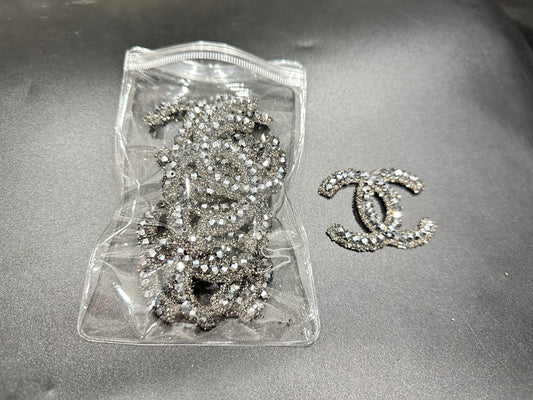 Couture Rhinestone Embellishment Patches(10 pieces per pack)J00959-Q