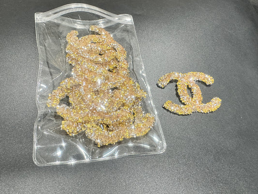 Couture Rhinestone Embellishment Patches(10 pieces per pack)J00956-Q