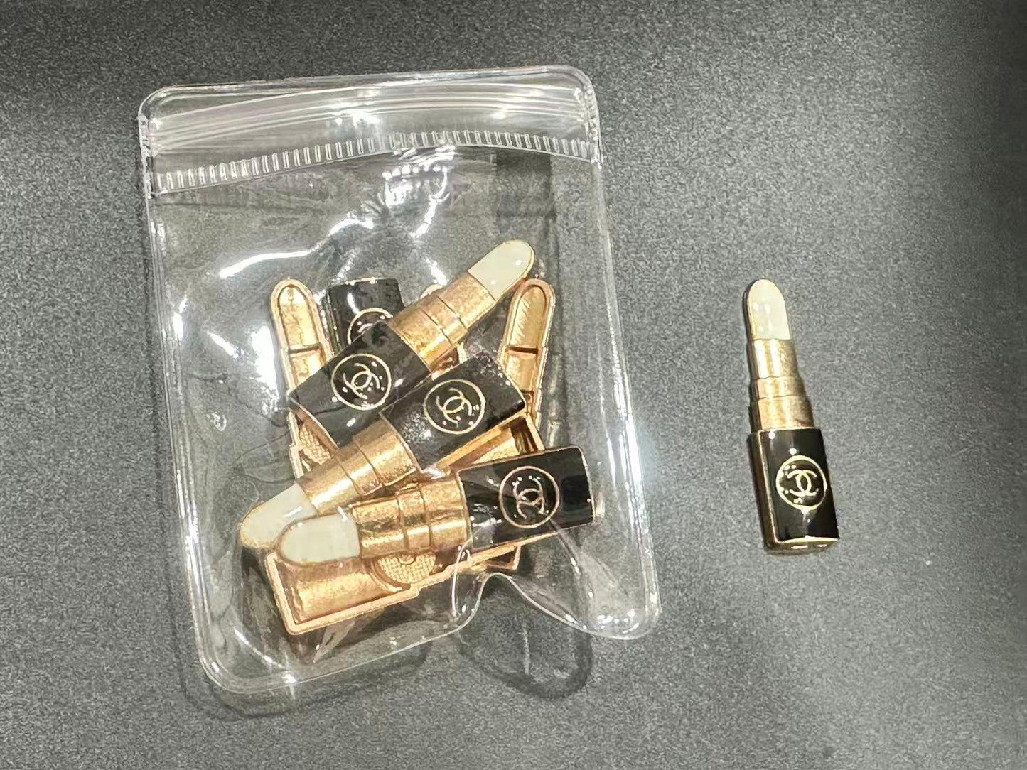 Couture Metallic Rhinestone Embellishment Patches(10 pieces per pack)