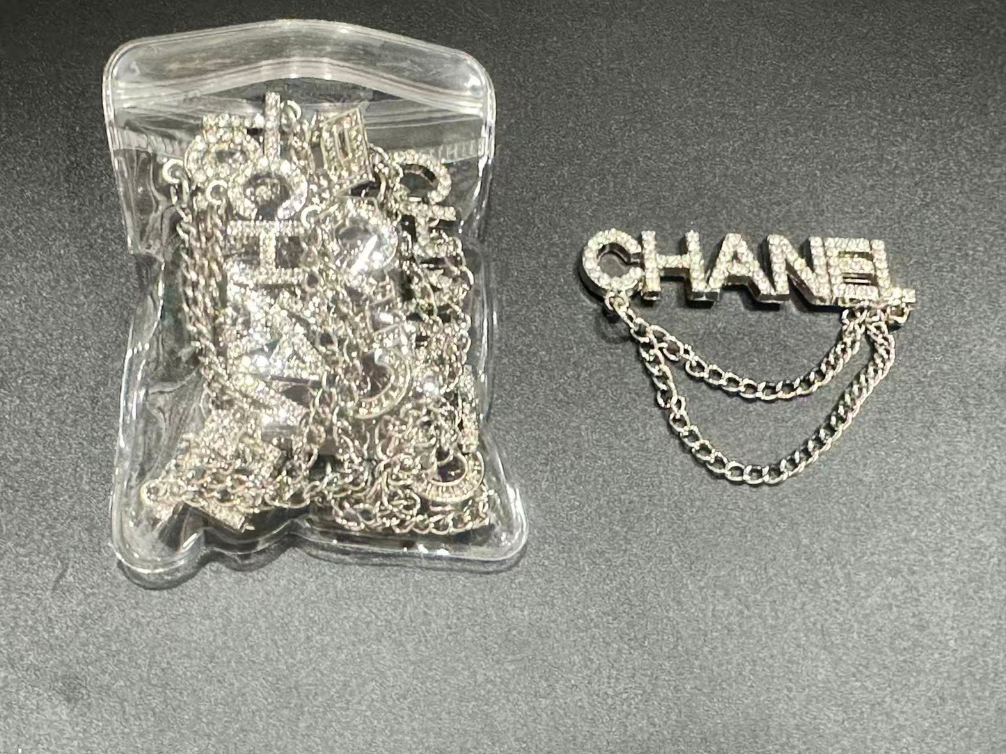 Couture Metallic Rhinestone Embellishment Patches(10 pieces per pack)