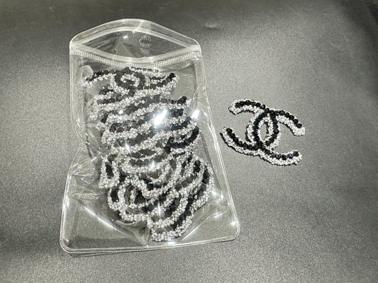 Couture Rhinestone Embellishment Patches(10 pieces per pack)J00953-Q