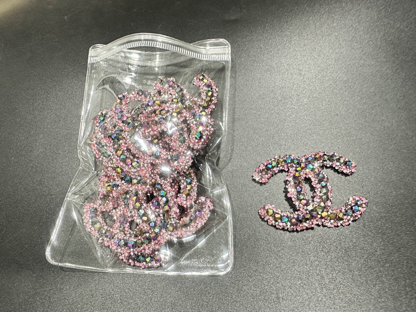 Couture Rhinestone Embellishment Patches(10 pieces per pack)J00952-Q