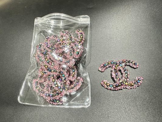 Couture Rhinestone Embellishment Patches(10 pieces per pack)J00952-Q