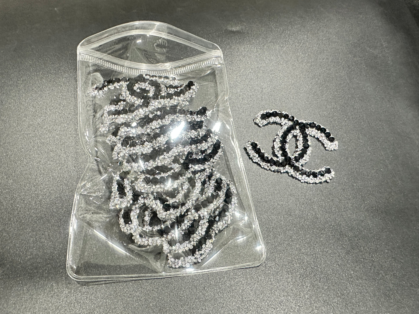 Couture Rhinestone Embellishment Patches(10 pieces per pack)J00953-Q