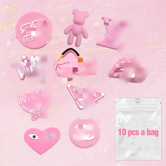 Designer PVC Croc Charms Color Set