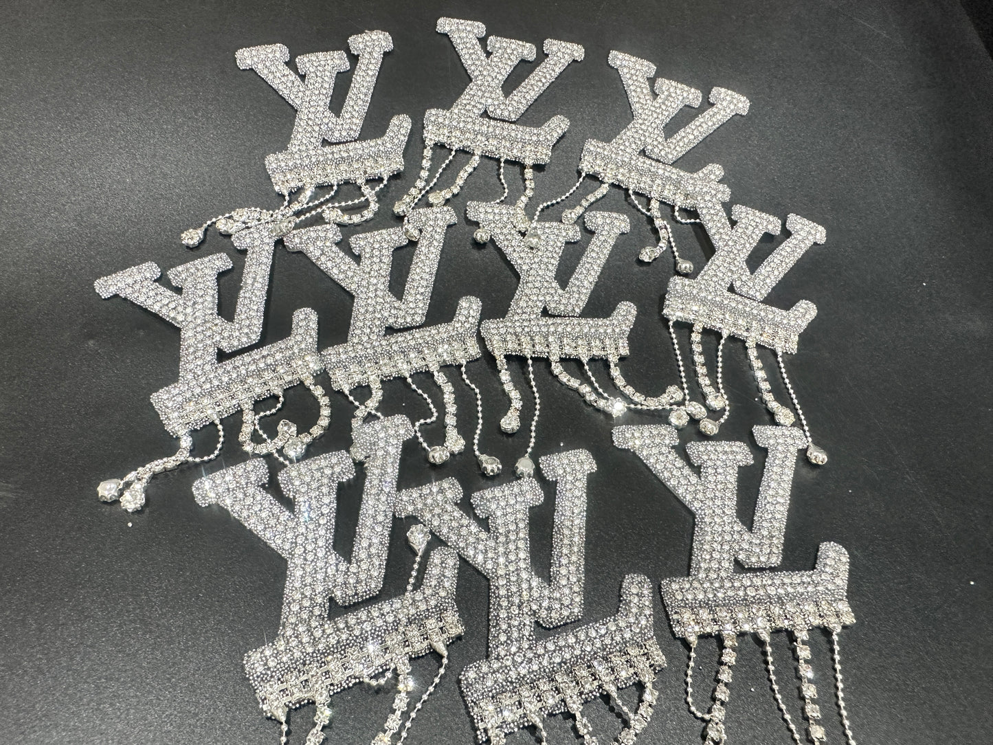 Couture Rhinestone Embellishment Patches(10 pieces per pack)J00052-Q