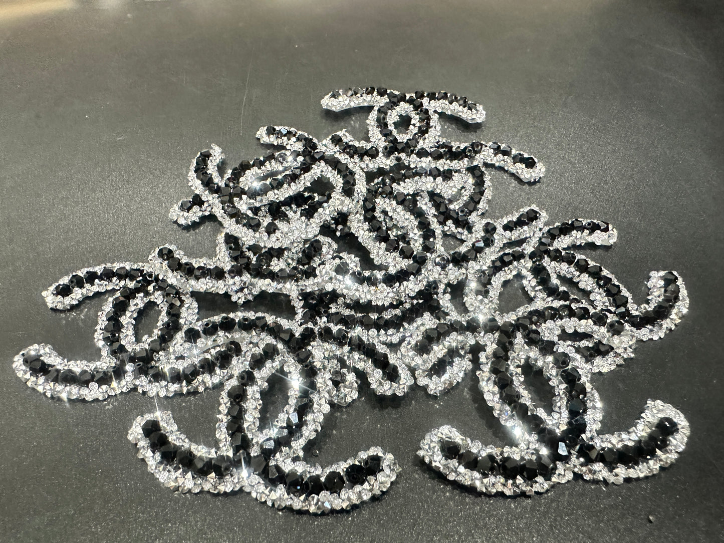 Couture Rhinestone Embellishment Patches(10 pieces per pack)J00953-Q
